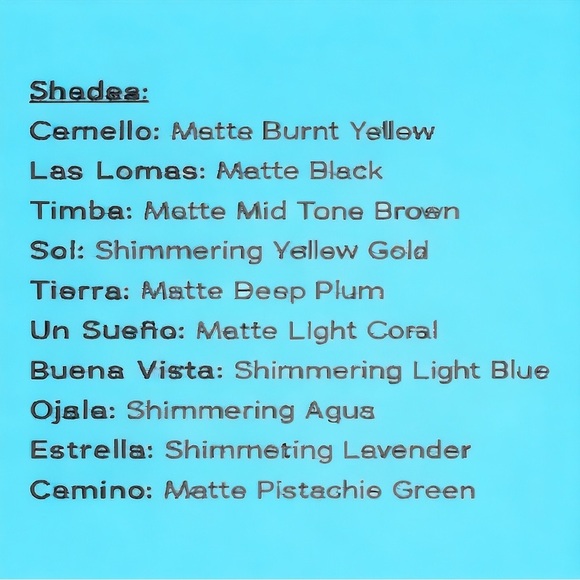 Alamar Cosmetics DESTINO Eyeshadow Palette • Full Size 10 Pan​ - Picture 3 of 8